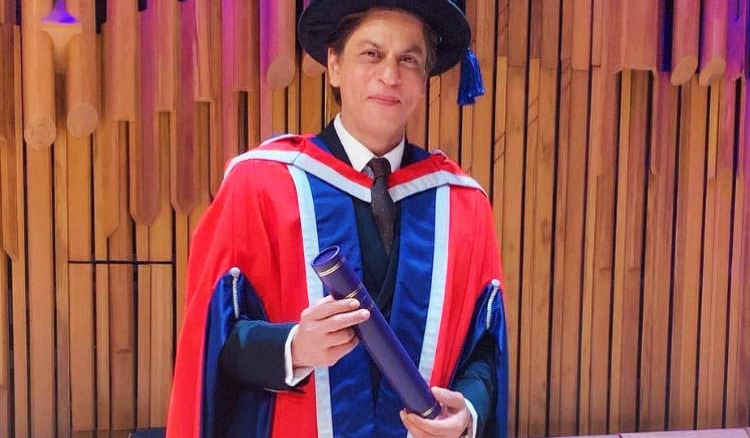 SRK honoured again!