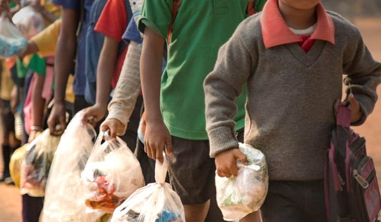 School in Assam accepts plastic waste as school fees