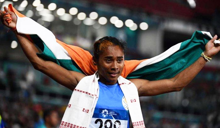 Hima Das’s 5th Gold