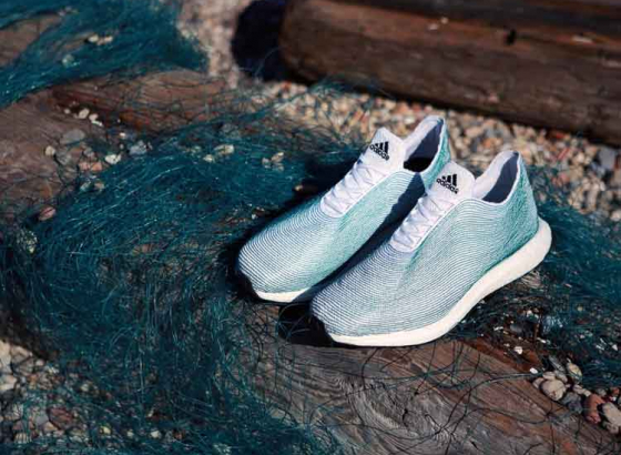 Adidas is manufacturing shoes from ocean waste