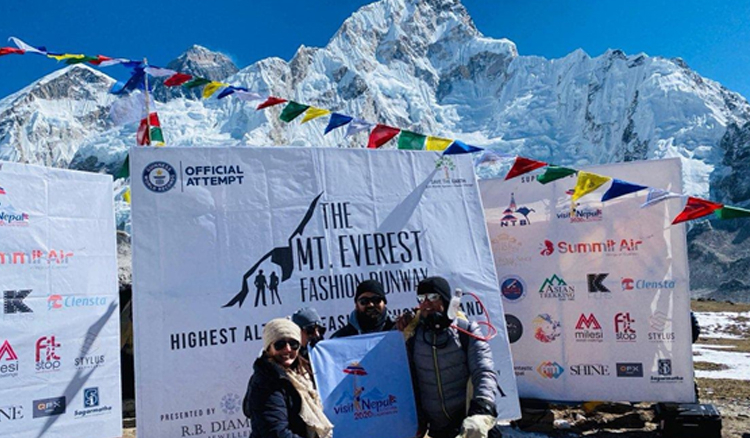 Nepal’s fashion show creates a world record