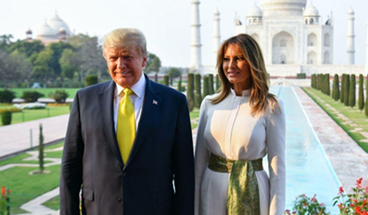 Salmon tikka, raan ali shan for Trump’s ceremonial reception